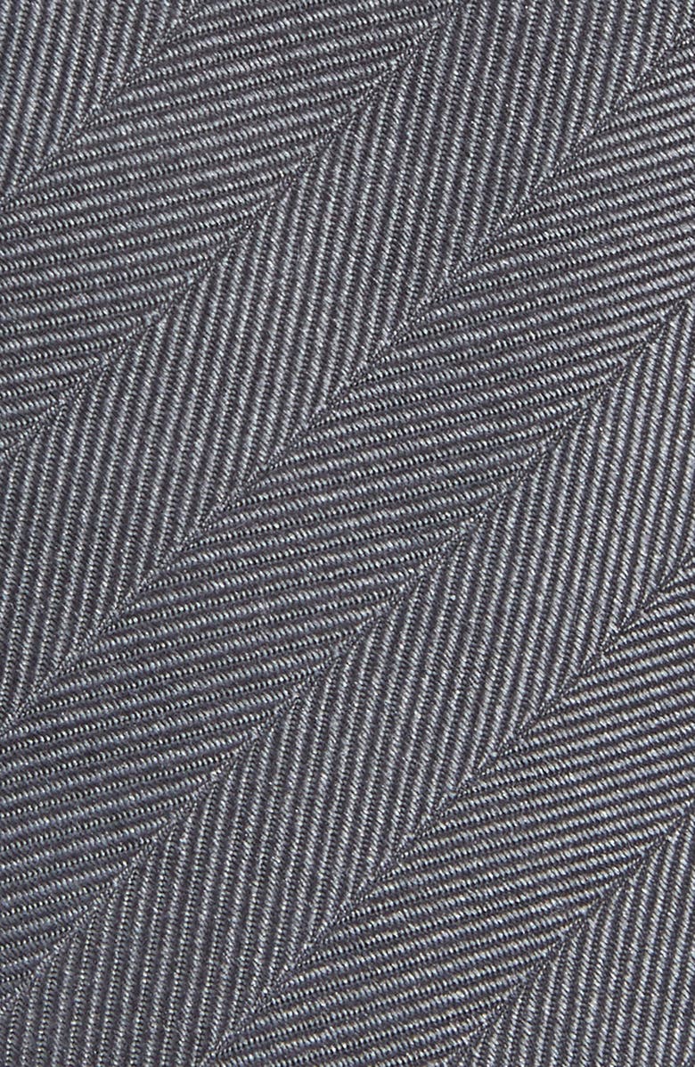 The Tie Bar Herringbone Vow Silk Tie, Alternate, color,