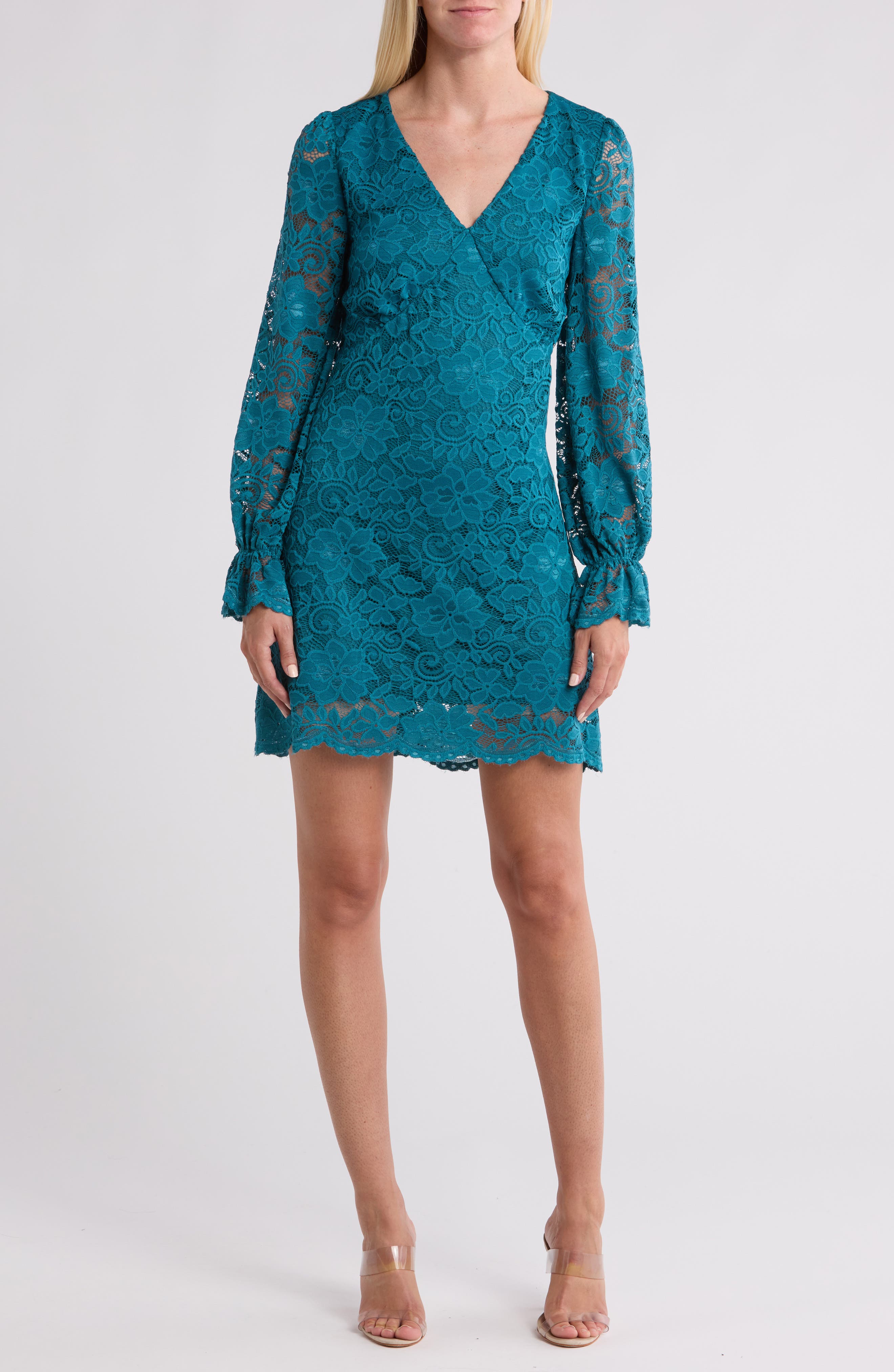 WISHLIST Long Sleeve Lace Dress