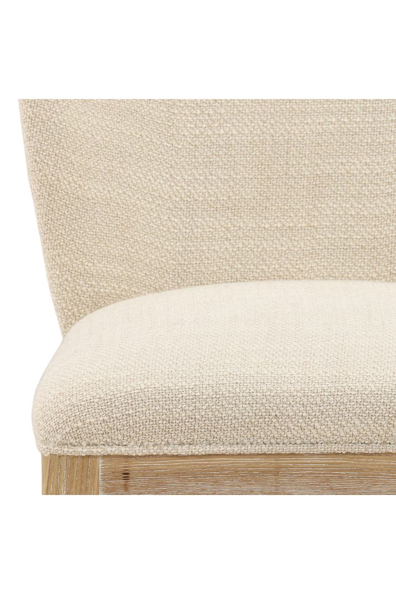 Keiran Upholstered Dining Chair with Ash Wood Frame, Alternate, color, Oatmeal