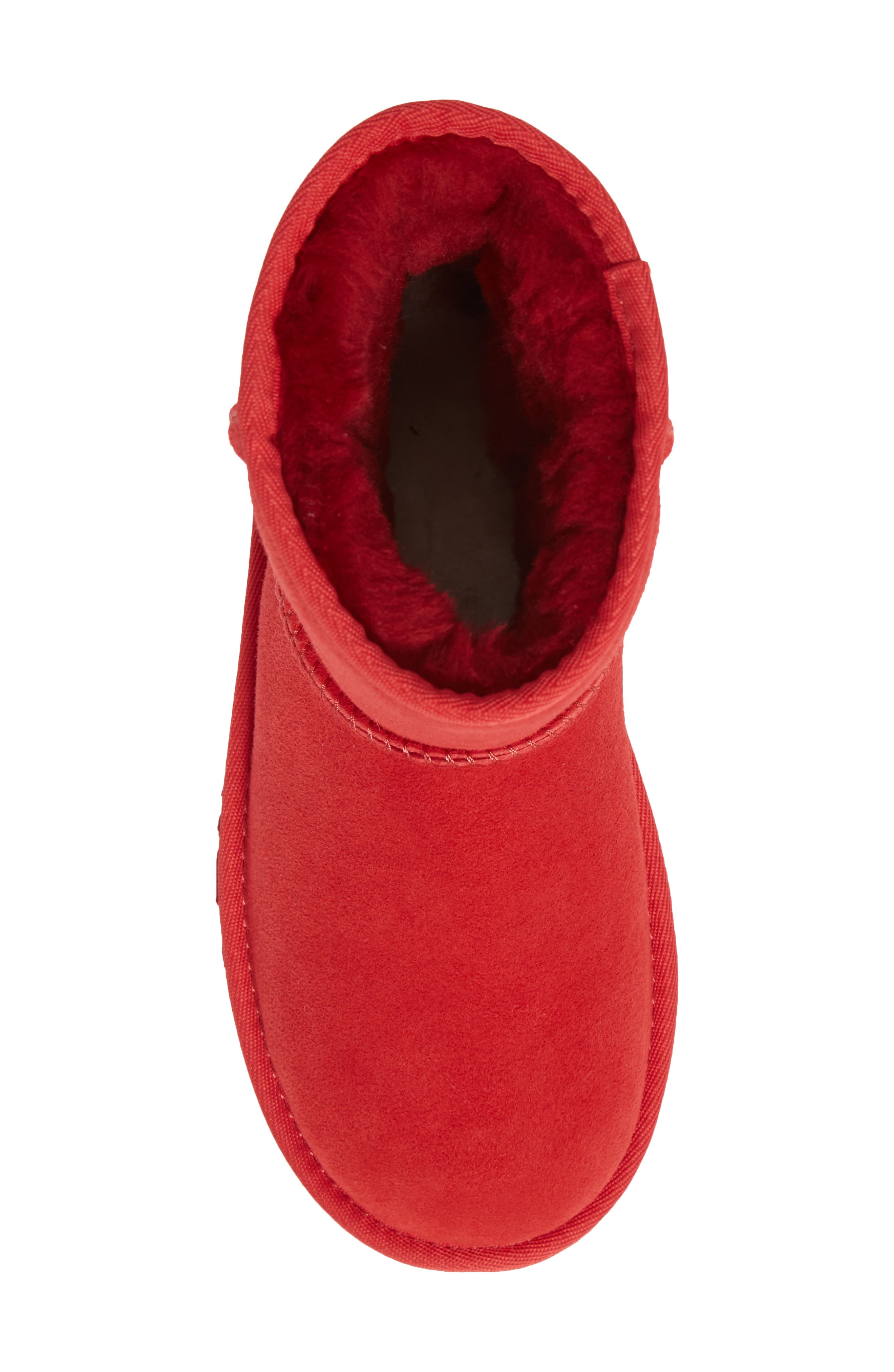 UGG© K Classic II Boot, Alternate, color, SAMBA RED