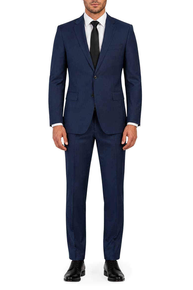 Giorgio Modern Fit Wool Suit, Main, color, BLUE