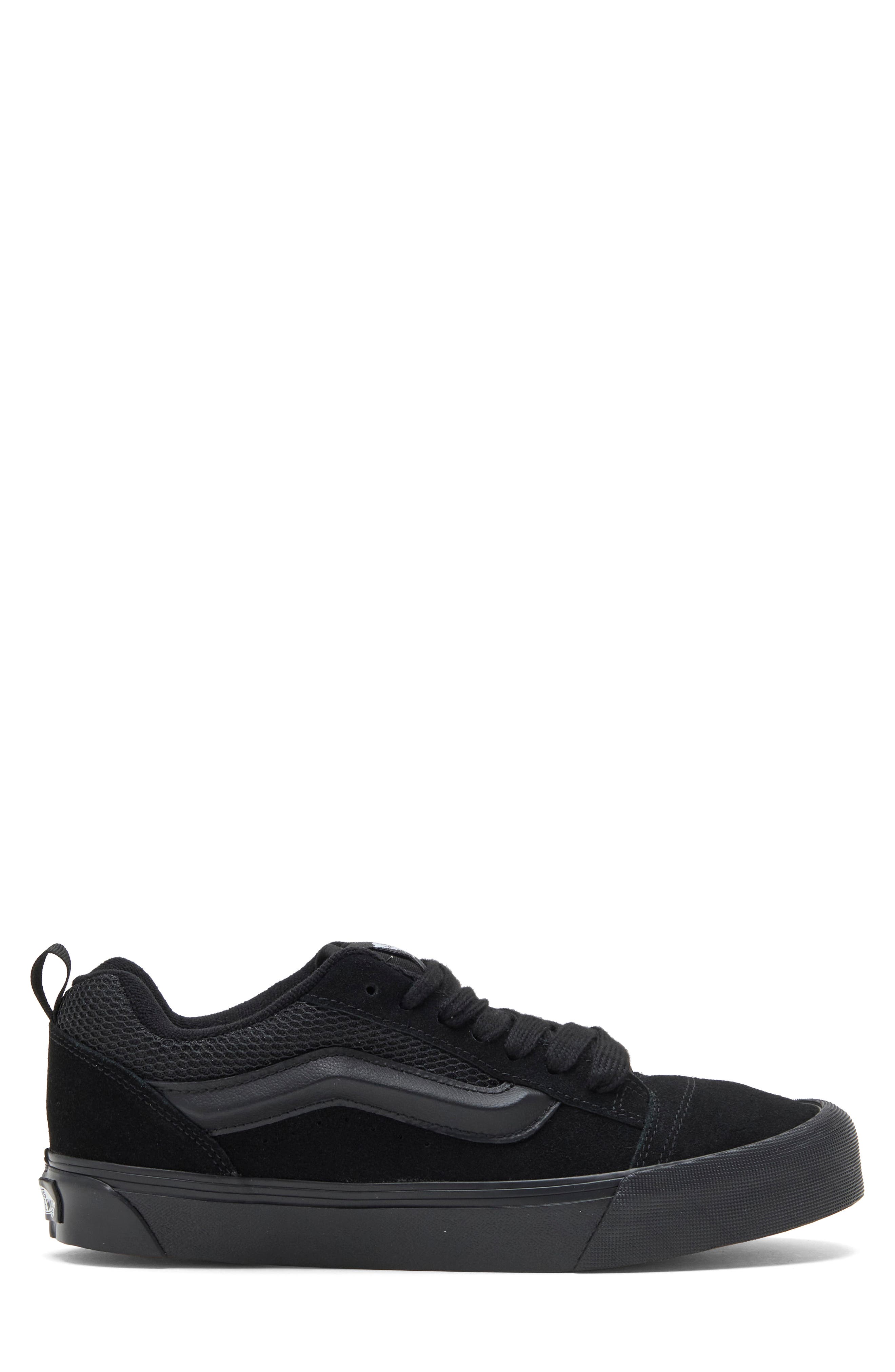 Knu Skool Sneaker, Alternate, color, BLACK/ BLACK