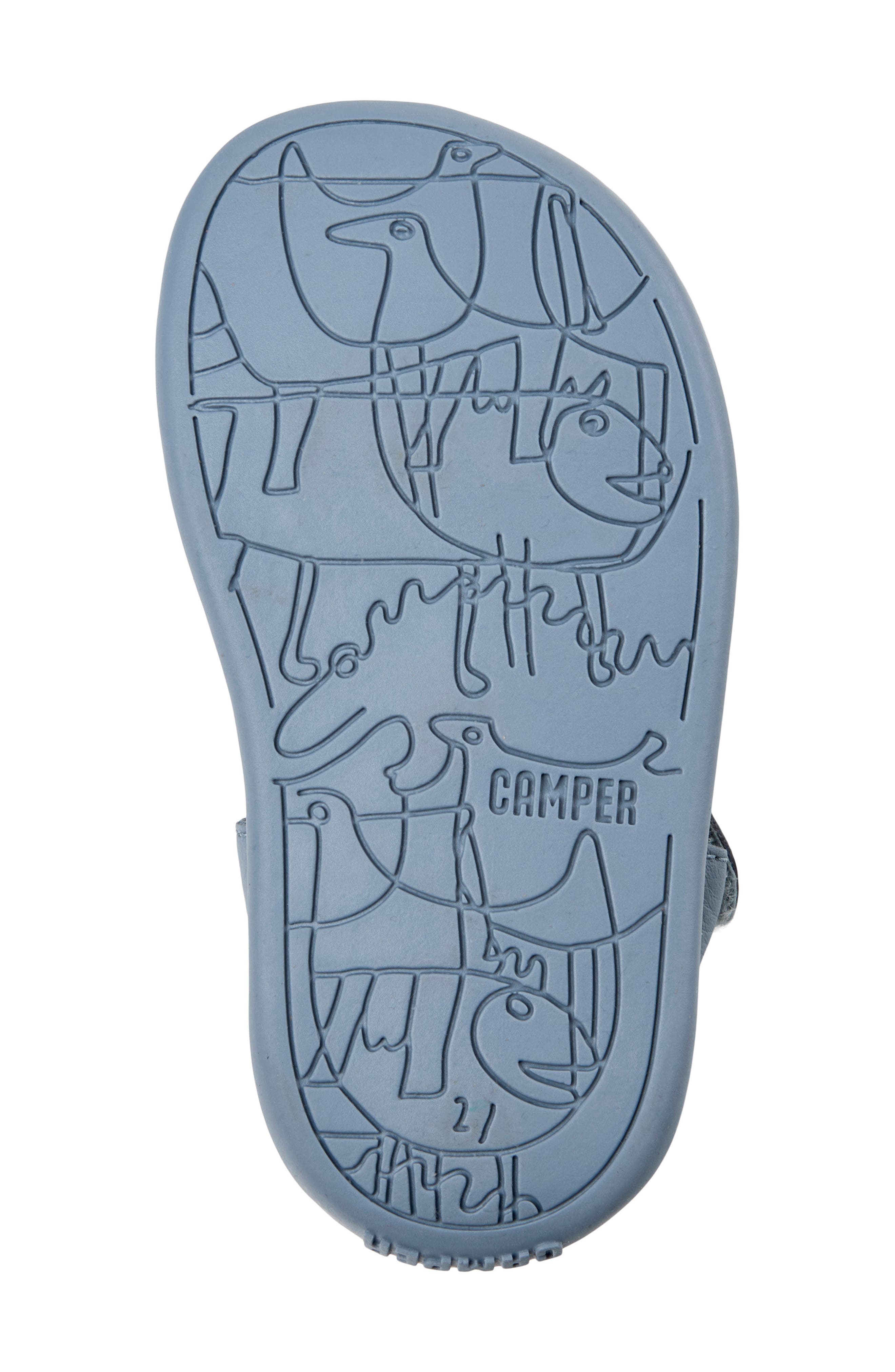 Kids' Bicho Twins Mismatch Sandal, Alternate, color, BLUE MULTI