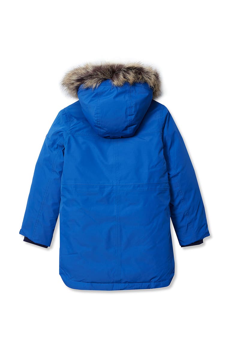 Kids Husky Expedition Waterproof Winter Down Parka, Alternate, color, Cobalt