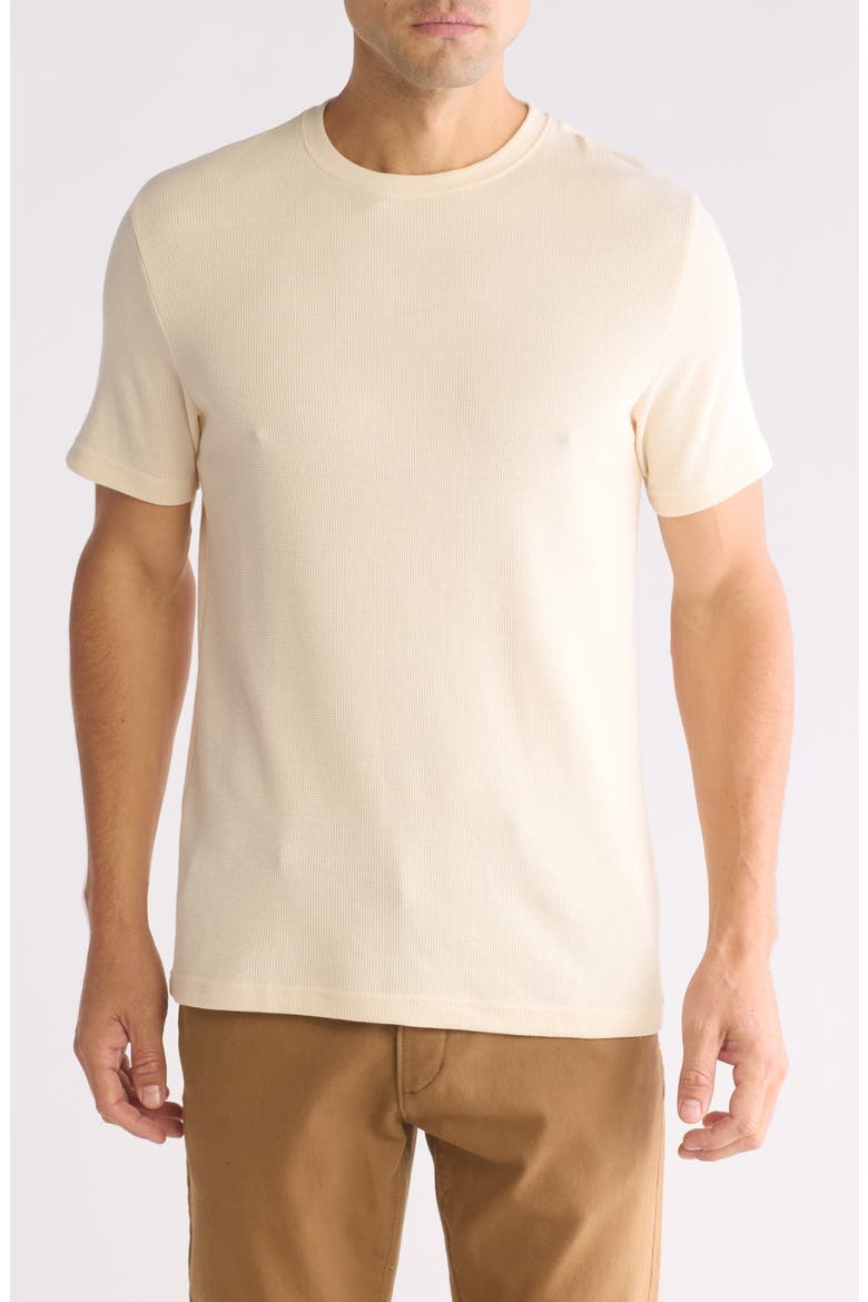 Textured T-Shirt, Main, color, CREAM