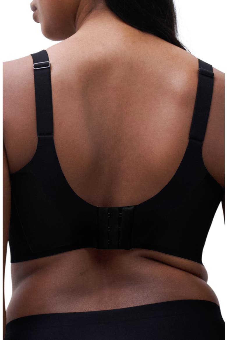 Defi Wireless High Support Bra, Alternate, color, BLACK
