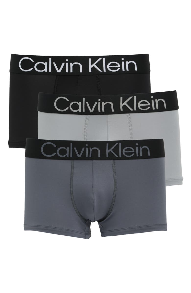 Calvin Klein 3-Pack Low Rise Trunks, Main, color,