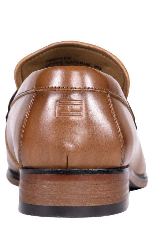 Tommy Hilfiger Speer Apron Toe Loafer In Cognac