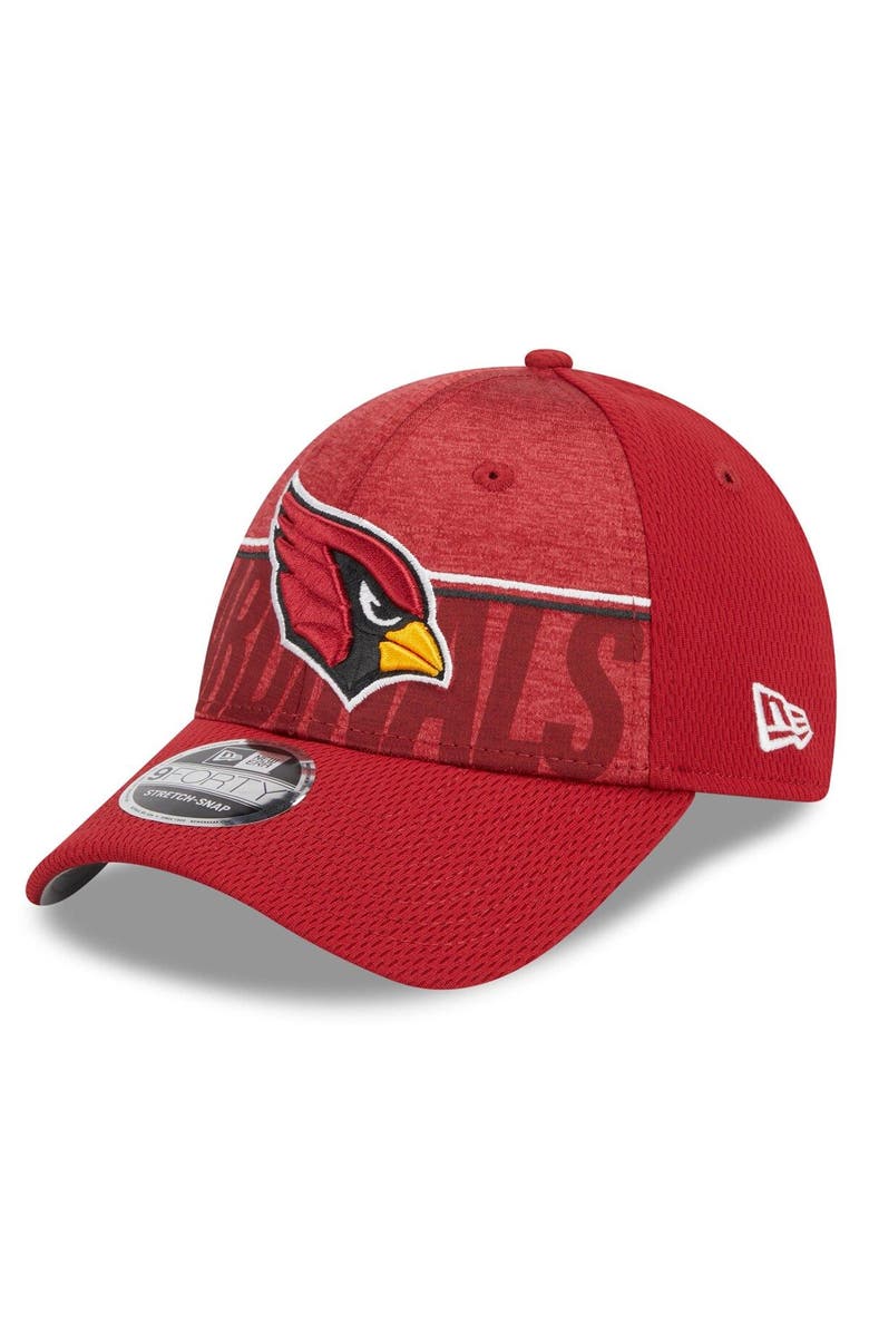 New Era Men's New Era Cardinal Arizona Cardinals 2023 NFL Training Camp 9FORTY Adjustable Hat, Main, color, Cardinal