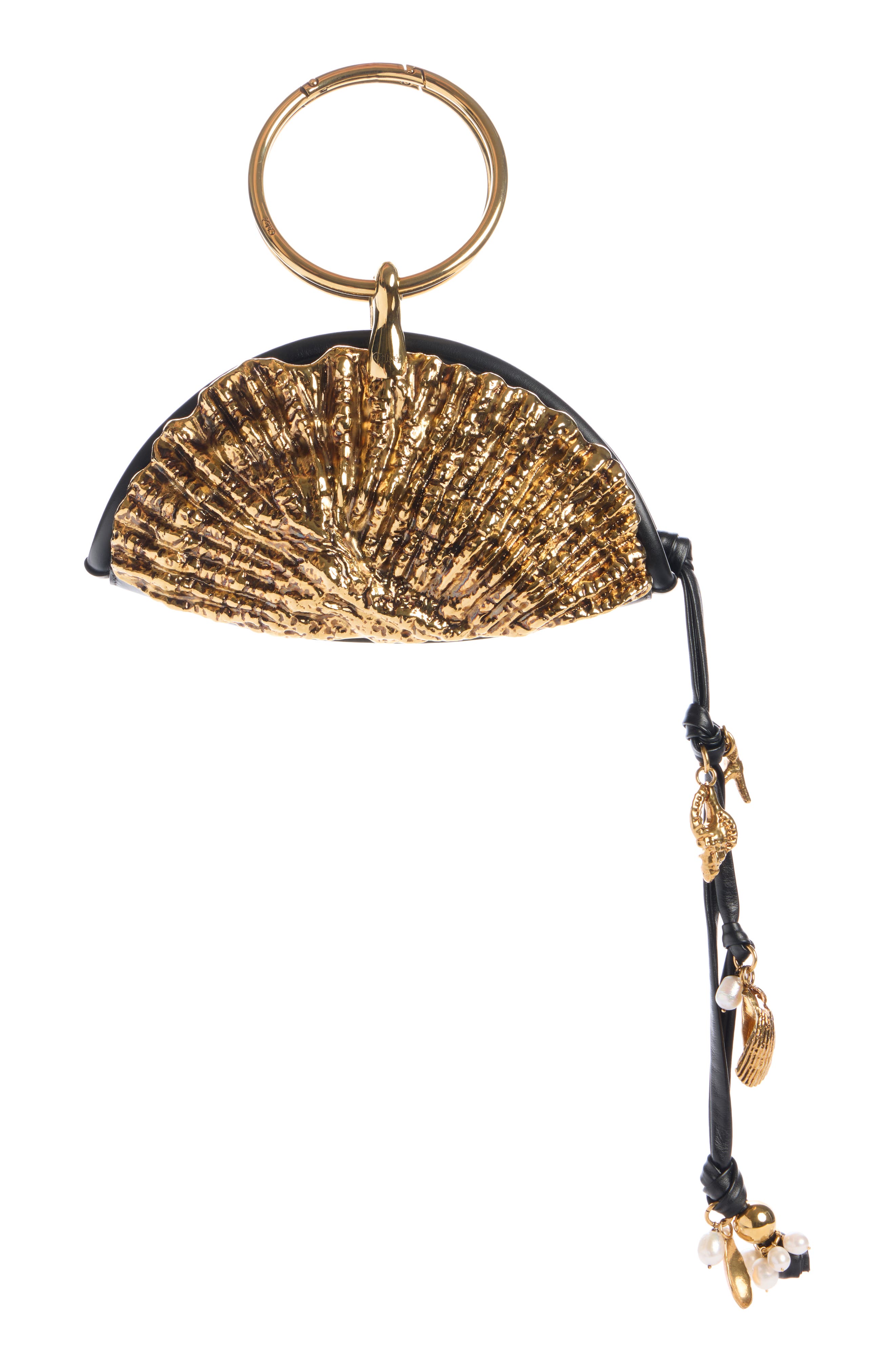 Chloé Sea Treasures Shell Clutch, Alternate, color, 