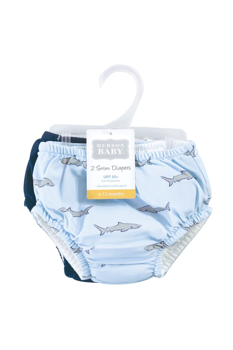 Hydro-Ready Universal Swim Undergarment, Alternate, color, Blue Gray Shark