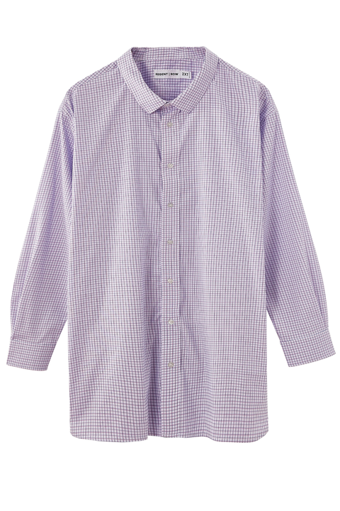 Men
s Big and Tall Long Sleeve Stanton Shirt, Tailored Fit, Performance Fabric 
Ventilated Armholes