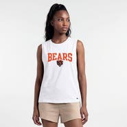 Champion Women's Champion  White Chicago Bears Muscle Tank Top