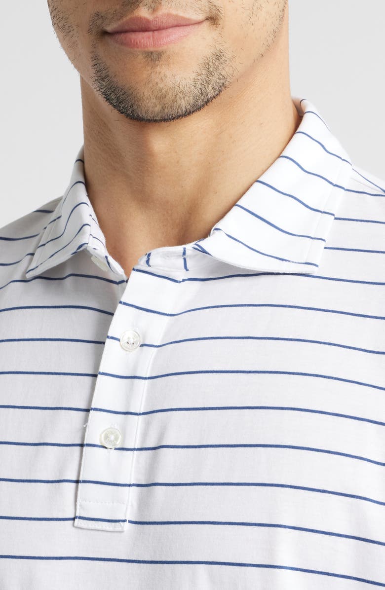 Peter Millar Crown Comfort Stripe Pima Cotton Polo, Alternate, color, 
