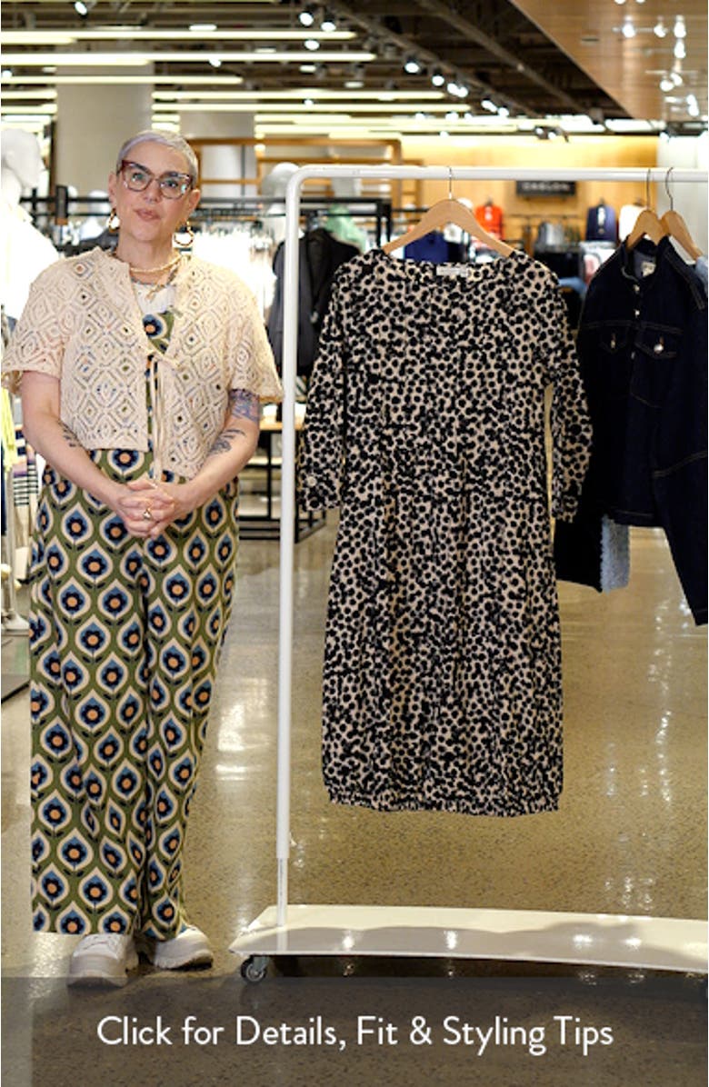 Nukkel Fog Print Dress, sales video thumbnail