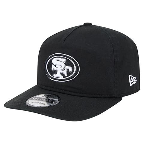 Men's New Era  Black/White San Francisco 49ers 19TWENTY Adjustable Hat