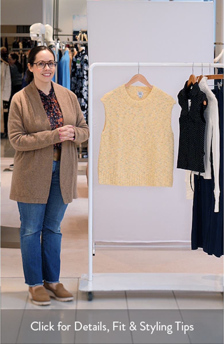 Arizona Nep Sweater Vest, sales video thumbnail