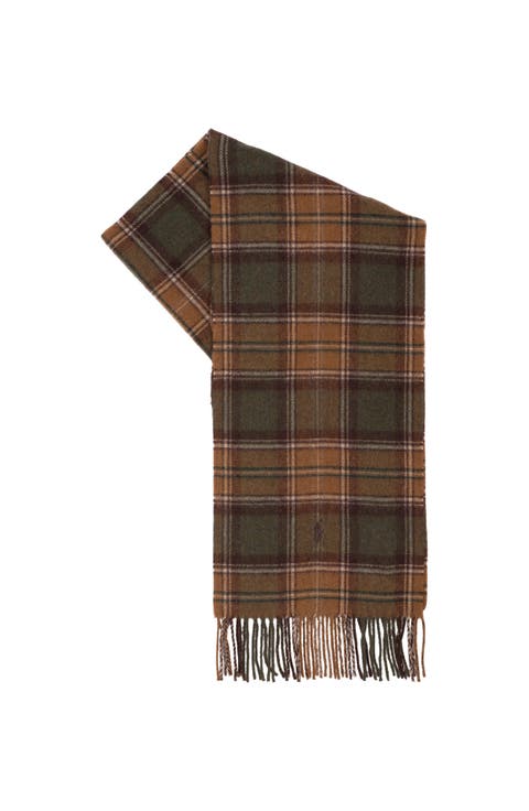 Recycled Classic Plaid Scarf