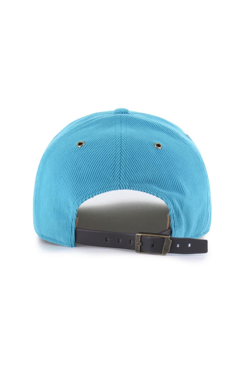 Men's '47  Aqua Miami Dolphins Golden Age Corduroy Hitch Adjustable Hat, Alternate, color, Aqua