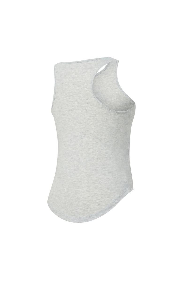 CONCEPTS SPORT Women's Concepts Sport  Heather Gray/Black Pittsburgh Steelers Regulate Plaid Tank Top & Pants Sleep Set, Alternate, color, Heather Gray