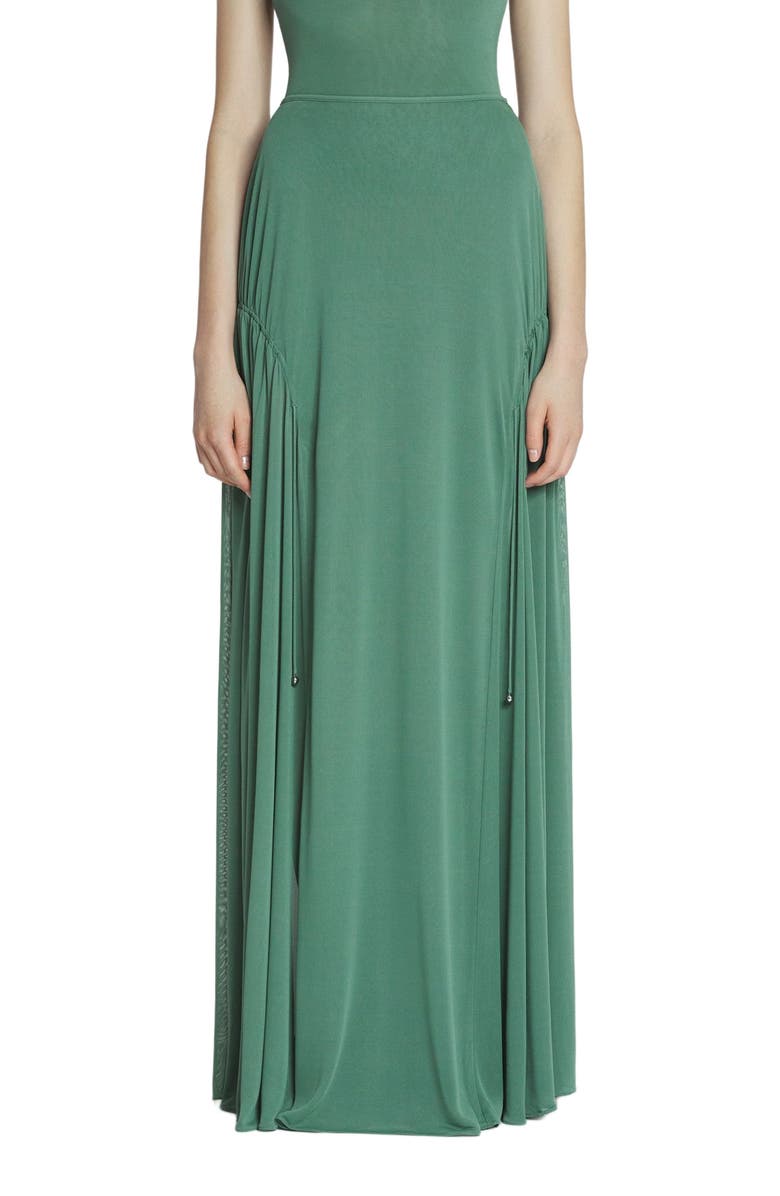 Lanvin LONG JERSEY SKIRT, Alternate, color, 
