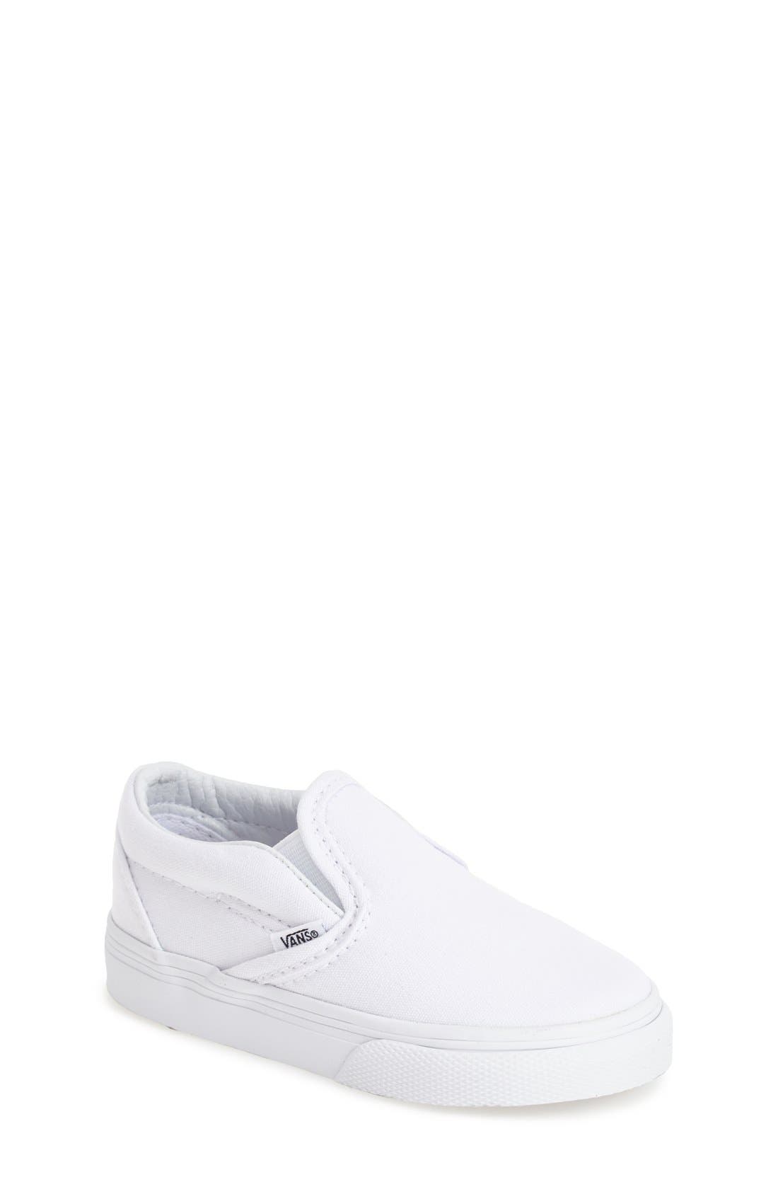 Classic Slip-On, Main, color, TRUE WHITE