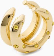 Kate Spade New York banana set of 2 stacking rings