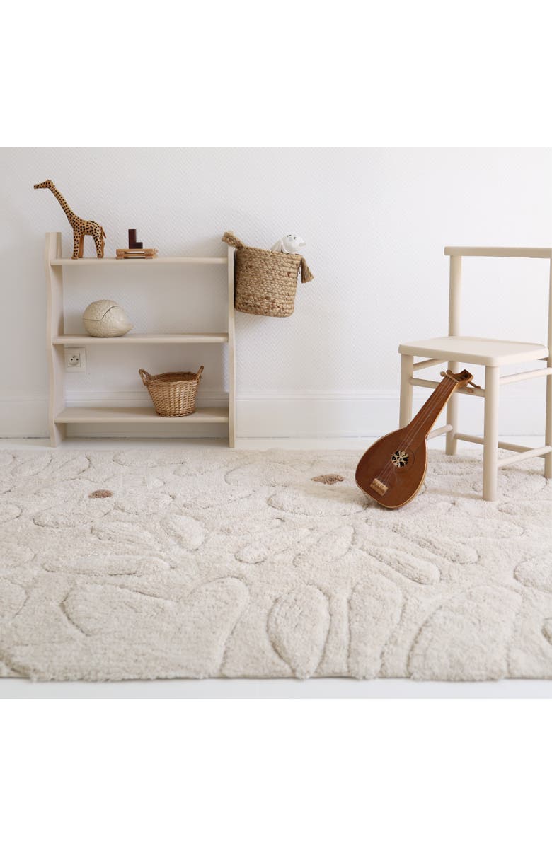 Nattiot Gentle Flora Rug, Alternate, color, Multi