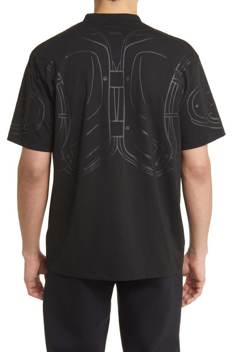 x NFL Tackle Graphic T-Shirt, Alternate, color, MIAMI DOLPHINS BLACK