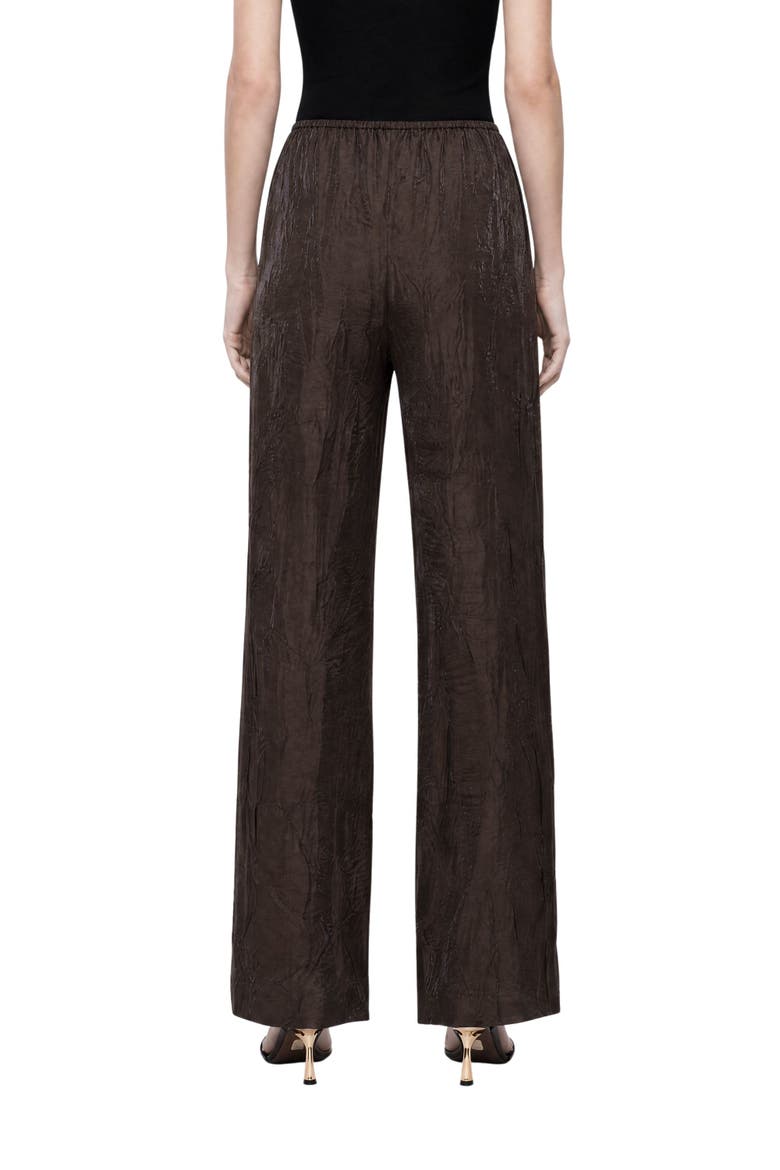 Straight Leg Trousers, Alternate, color, Brown