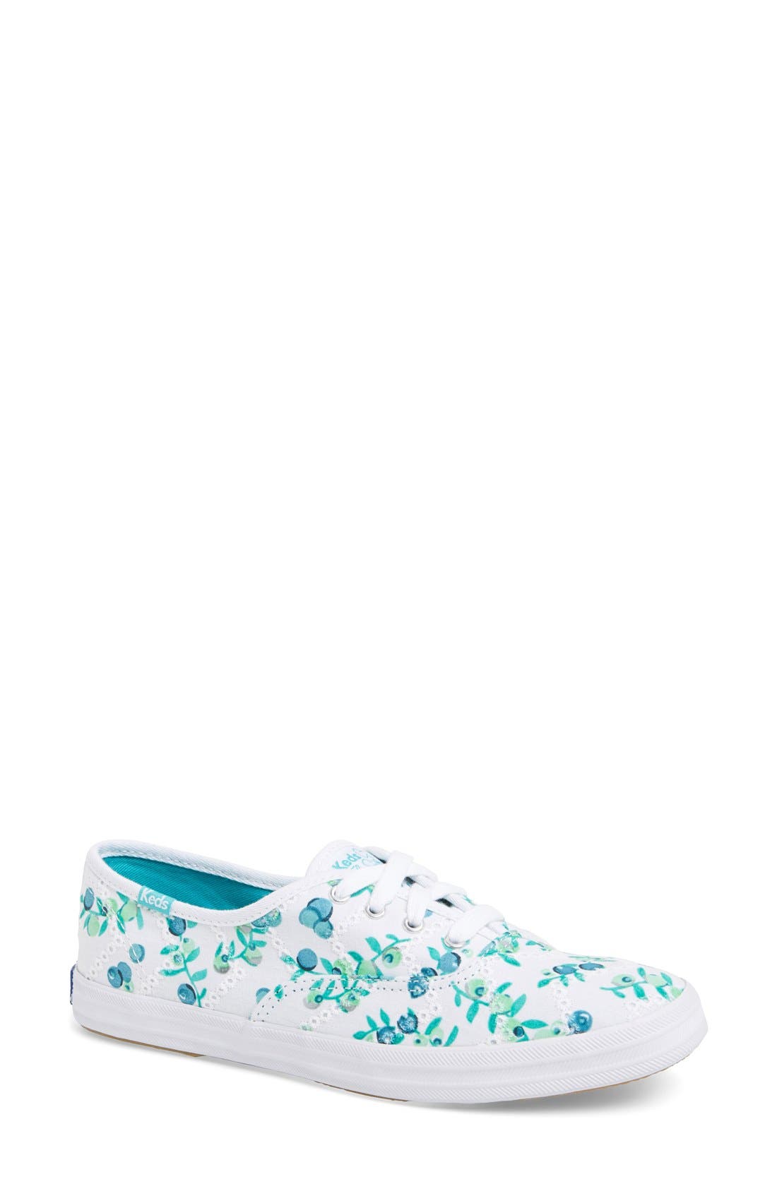 Taylor Swift 'Champion - Eyelet' Sneaker, Main, color, TEAL