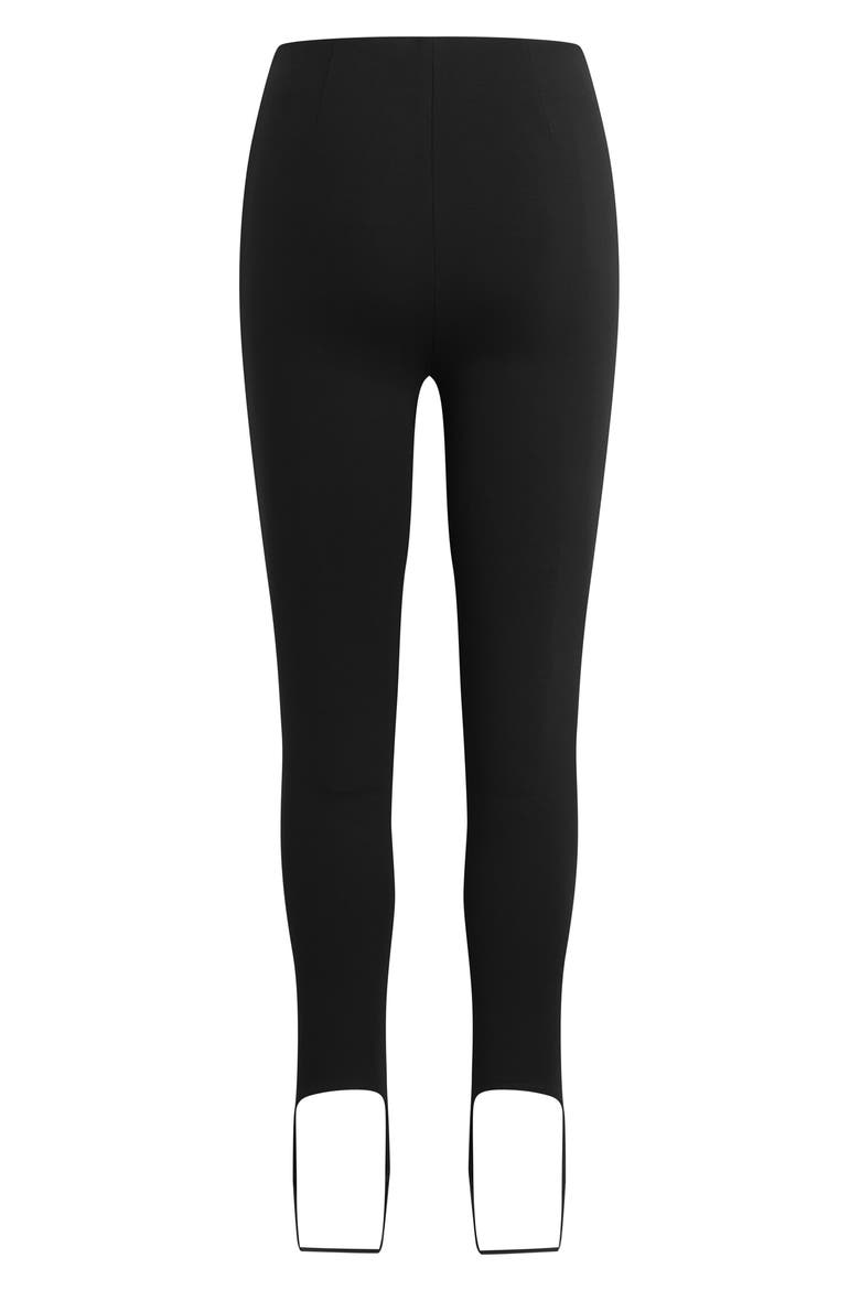 The Stirrup Pants, Alternate, color, BLACK