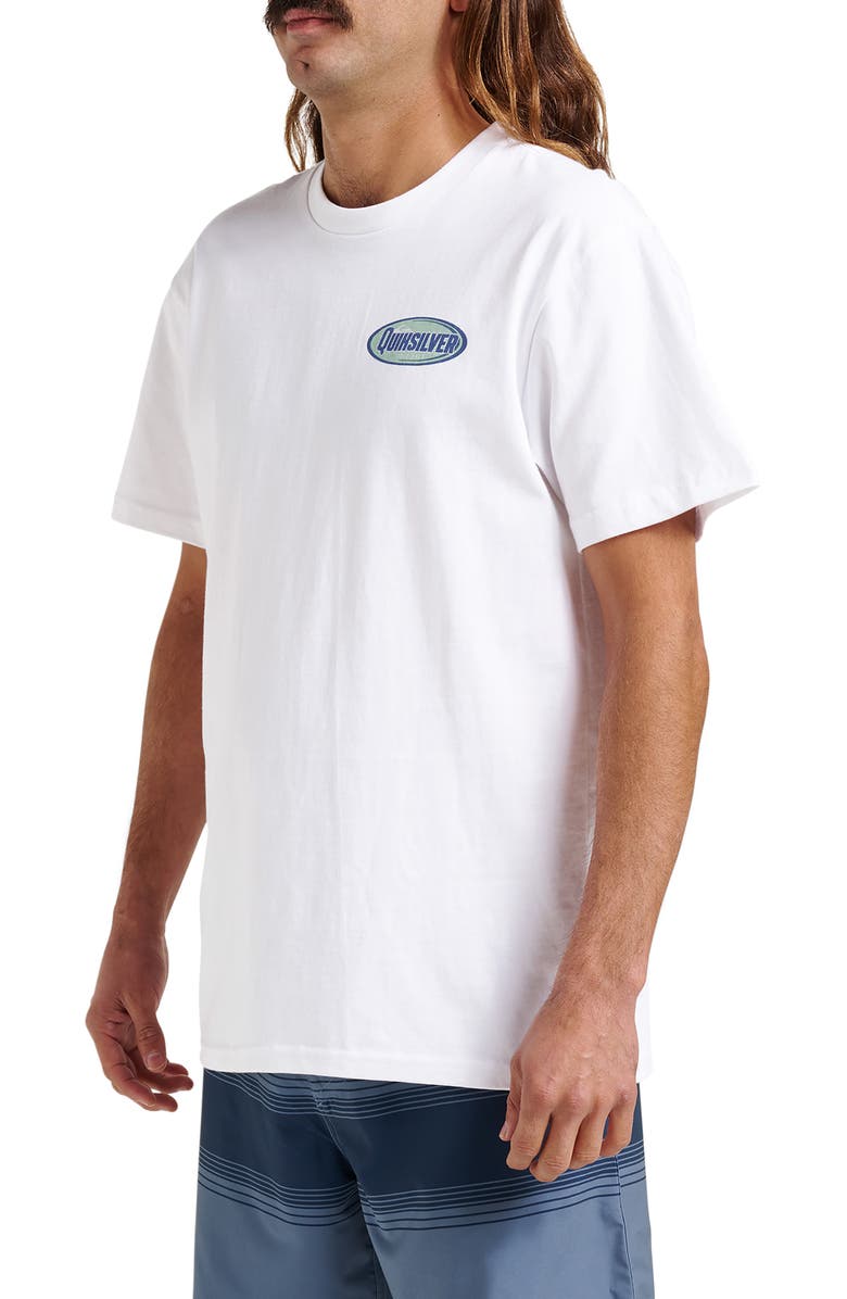 Quiksilver Crescent Speed Cotton Graphic T-Shirt, Alternate, color, 