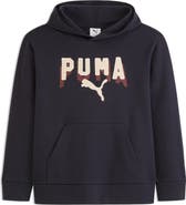 PUMA Kids' Class Pack Logo Appliqué Fleece Pullover Hoodie
