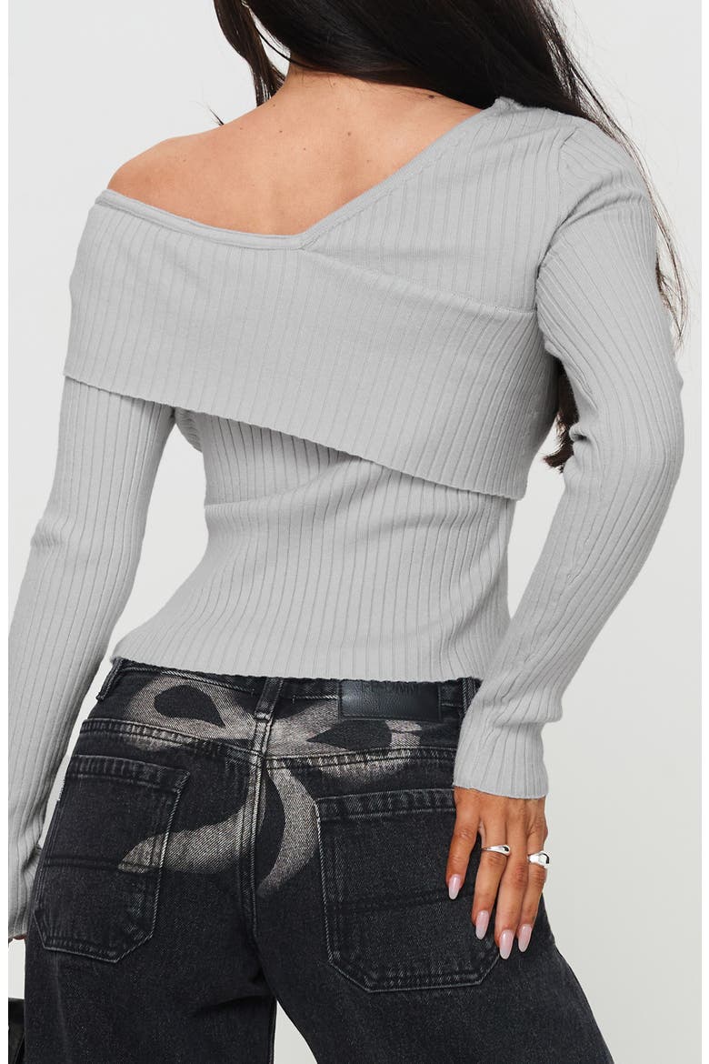 Nolia Rib Sweater, Alternate, color, GREY