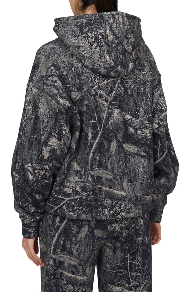 Good For Nothing Woodland Blackout Camo Relaxed Hoodie, Alternate, color, Camo