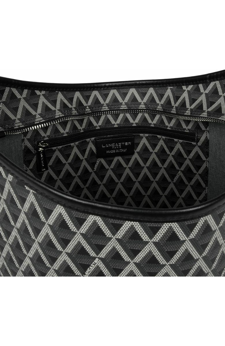 Lancaster Zipped Bucket Bag Ikon IT, Alternate, color, Noir