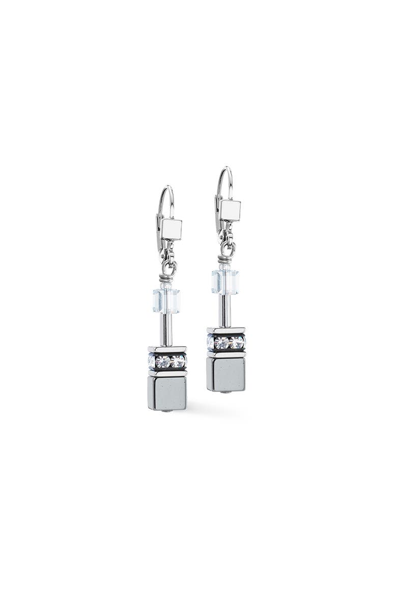 COEUR DE LION Geocube<sup>®</sup> Earrings, Alternate, color, Platinum