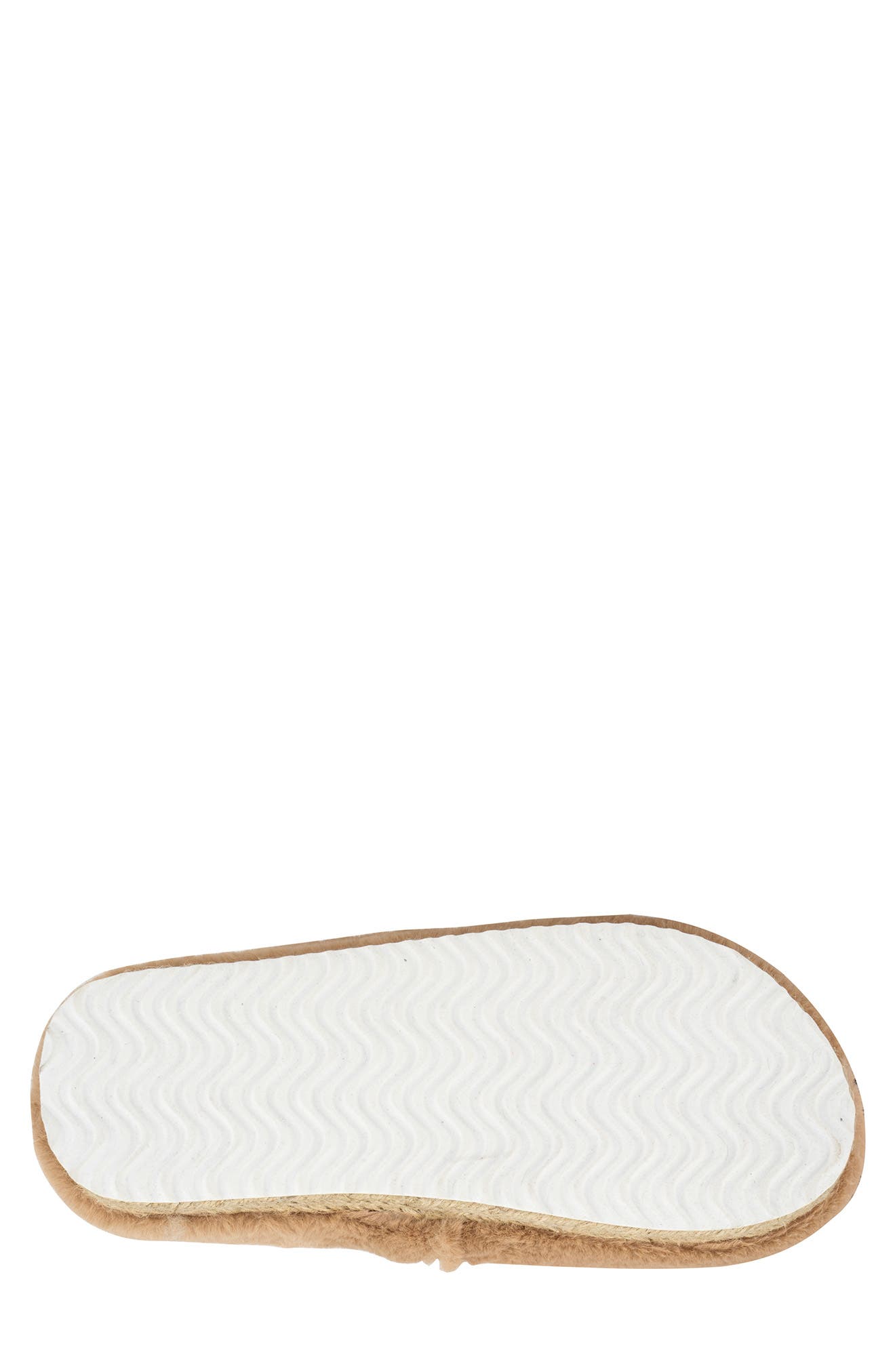 OLIVIA MILLER Ortona Faux Fur Platform Sandal, Alternate, color, 