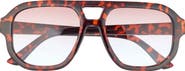 Vince Camuto 137mm Gradient Aviator Sunglasses