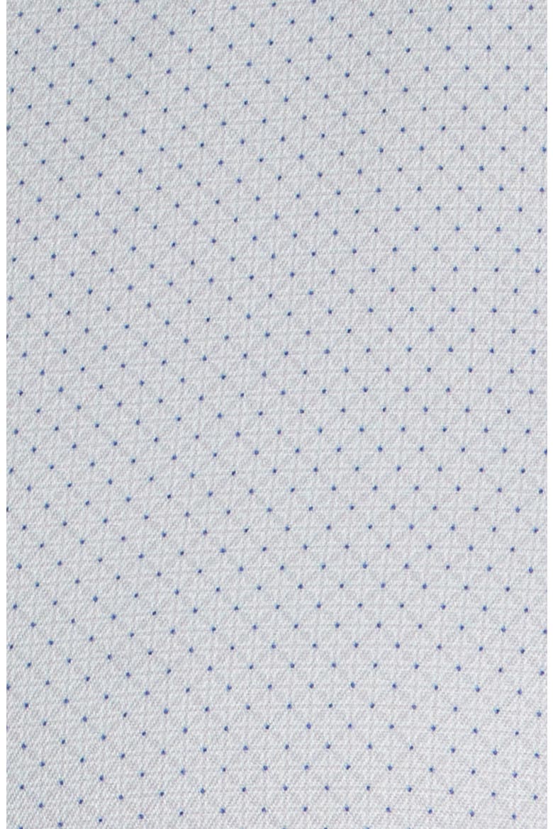 Trim Fit Geo Print Cotton Dress Shirt, Alternate, color, PEARL