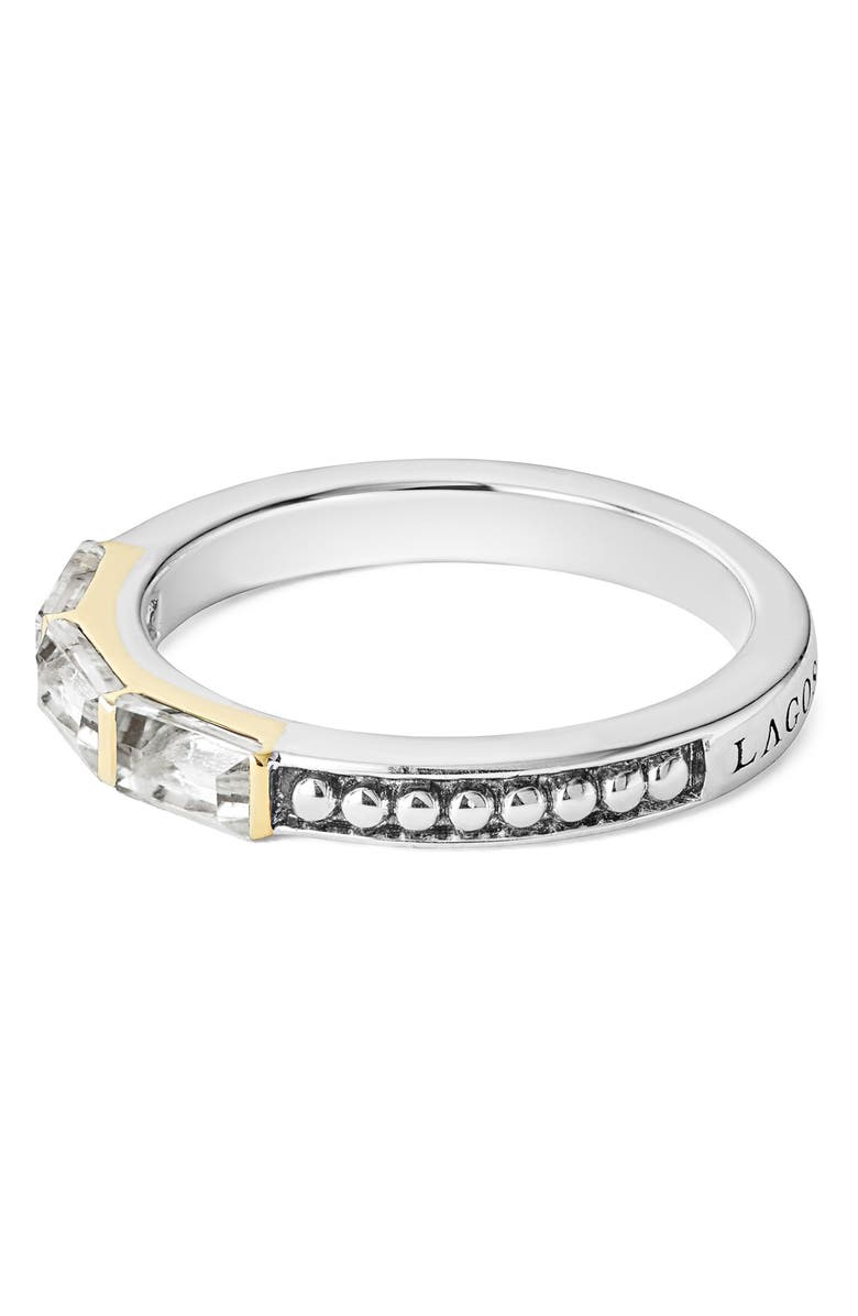 LAGOS Rittenhouse Gemstone Baguette Stackable Ring, Alternate, color, 