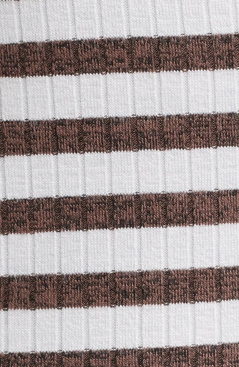 rag & bone Stripe Rib Cardigan, Alternate, color,