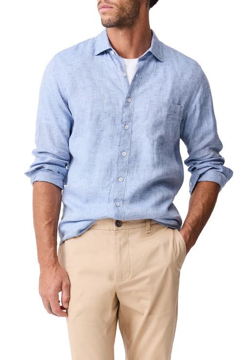Coromandel Button-Up Linen Shirt