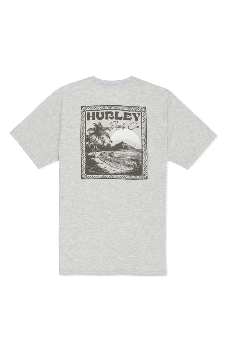 Hurley Island Scape Cotton Graphic T-Shirt, Alternate, color,