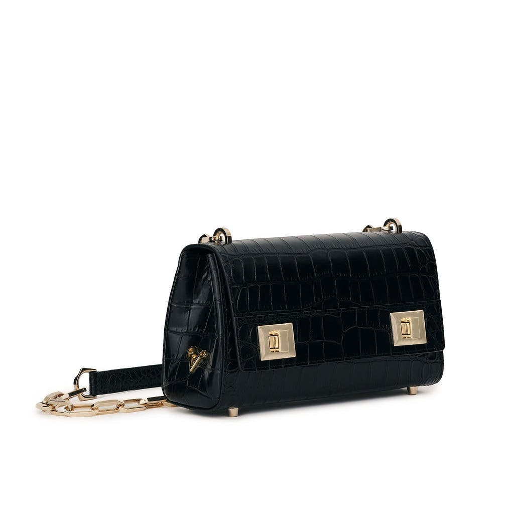 VIE LORIE Valencia Shoulder Bag, Alternate, color, Onyx