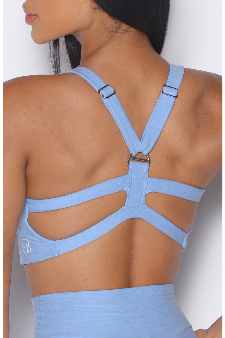 Core Set Bra, Alternate, color, Bright Hydrangea