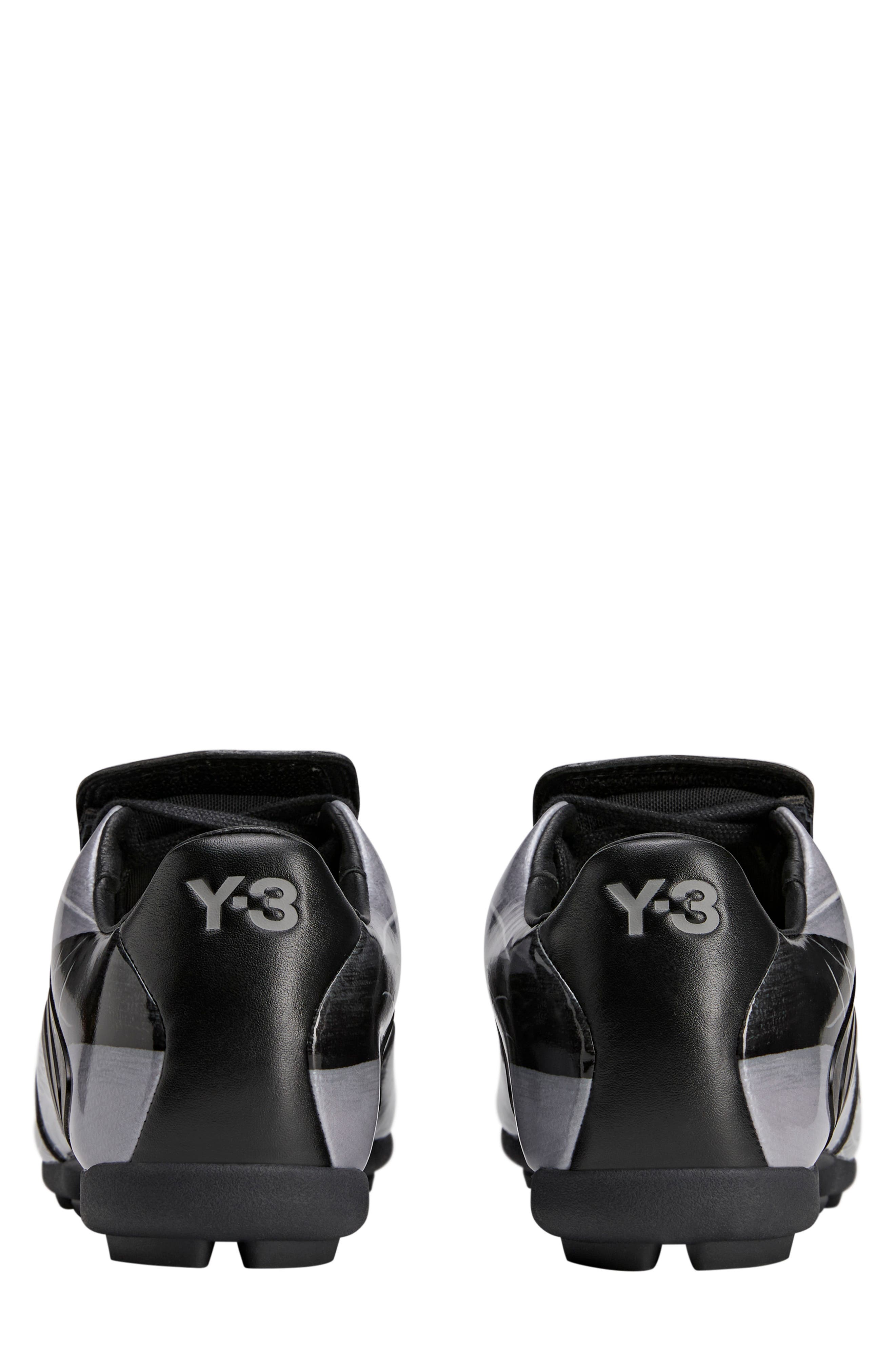 Y-3 F50 Tunit Firm Ground Football Boot, Alternate, color, Black/ Black/ Blk