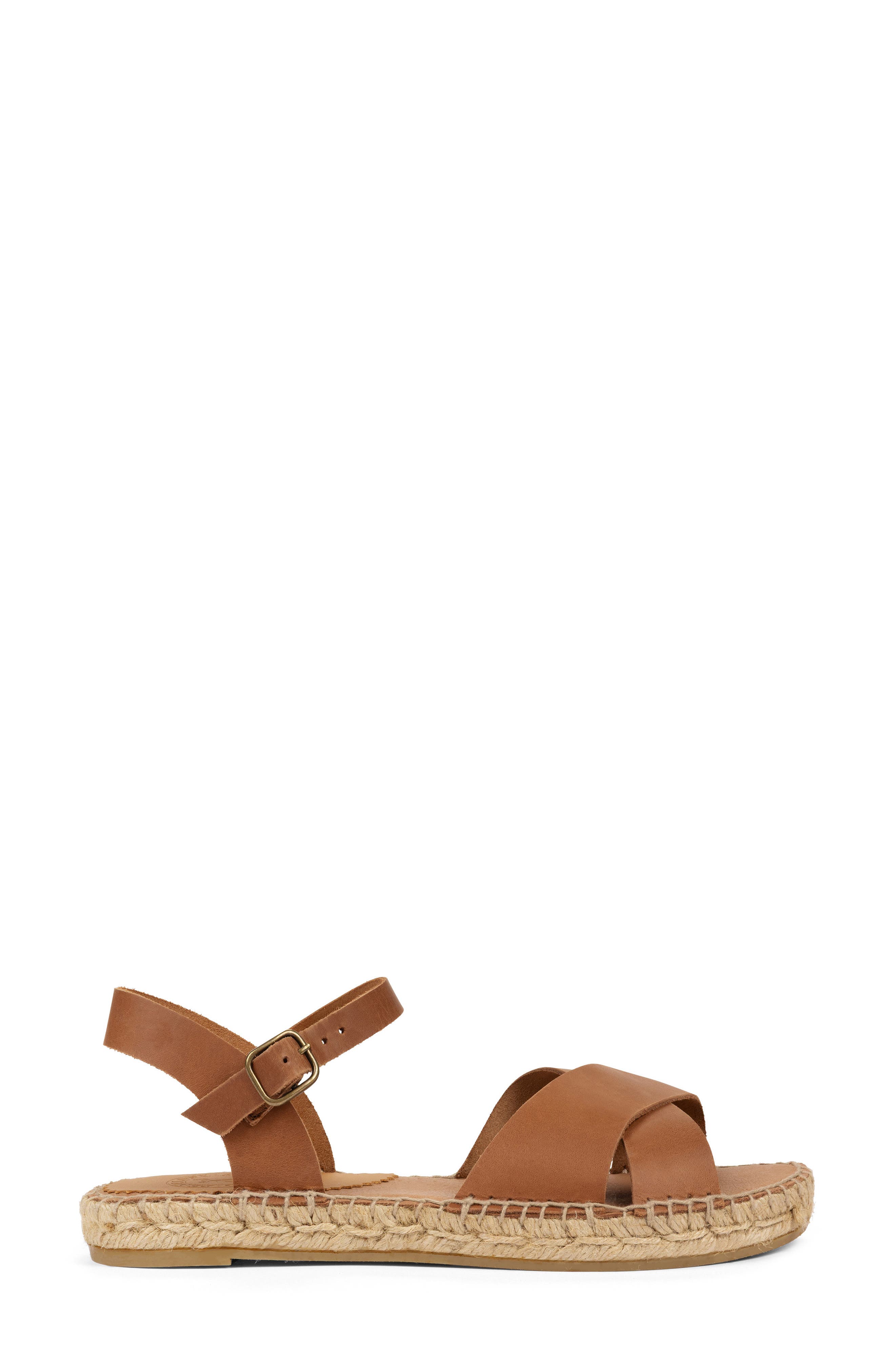 Penelope Chilvers Campo Ankle Strap Espadrille Platform Sandal, Main, color, Tan