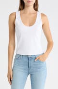 PAIGE Bali Scoop Neck Tank